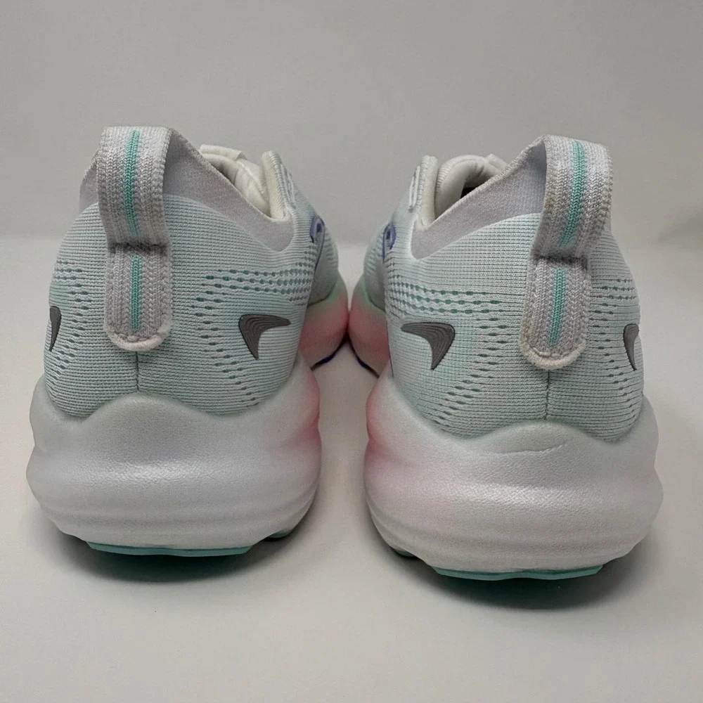 Brooks Glycerin 22 Women's Size 11 White Pink Running Shoes (1204341B110)